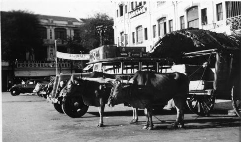 La place du marché de Saigon